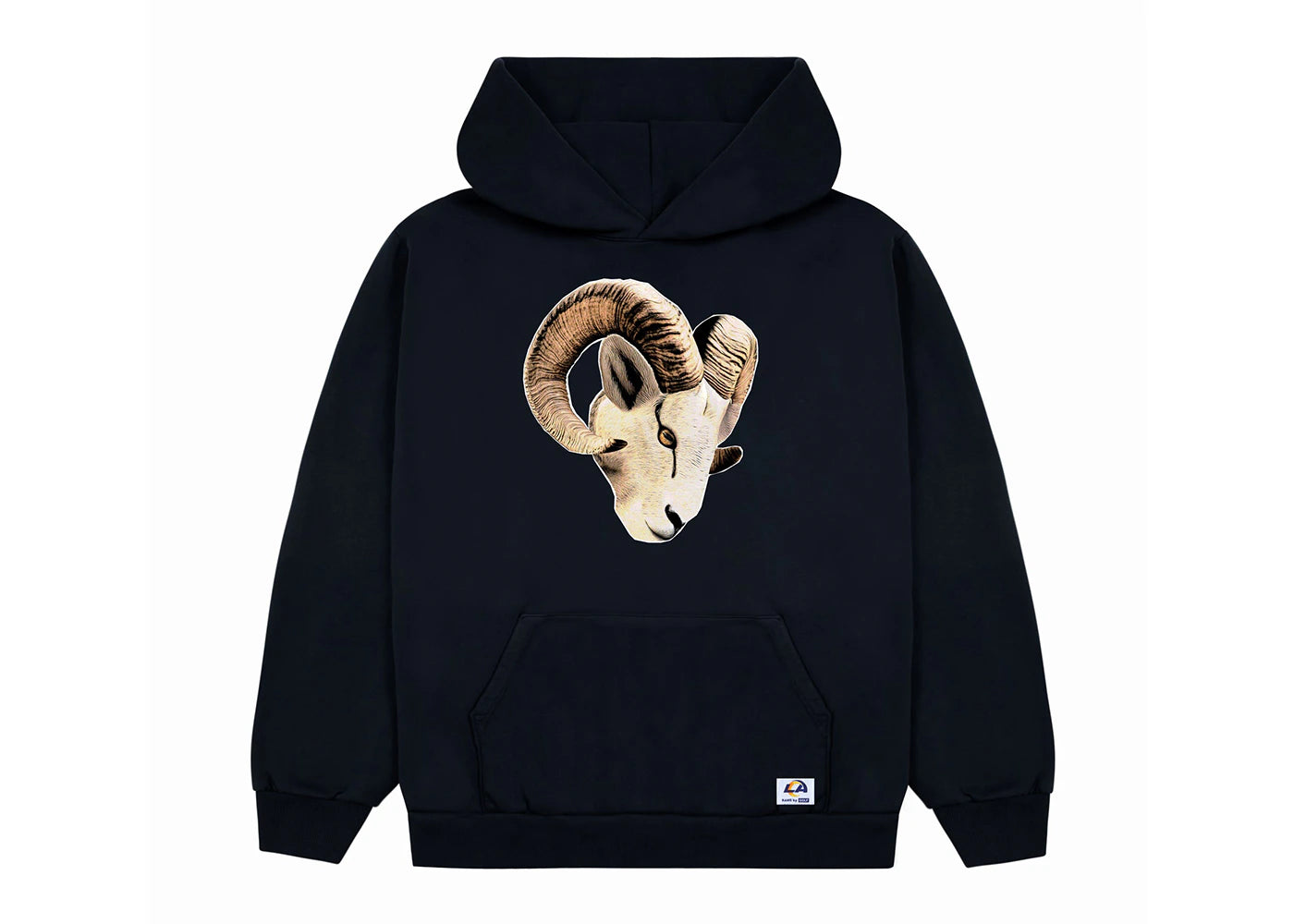 Tyler, The Creator Golf Wang x NFL Rams Cutout Hoodie Black