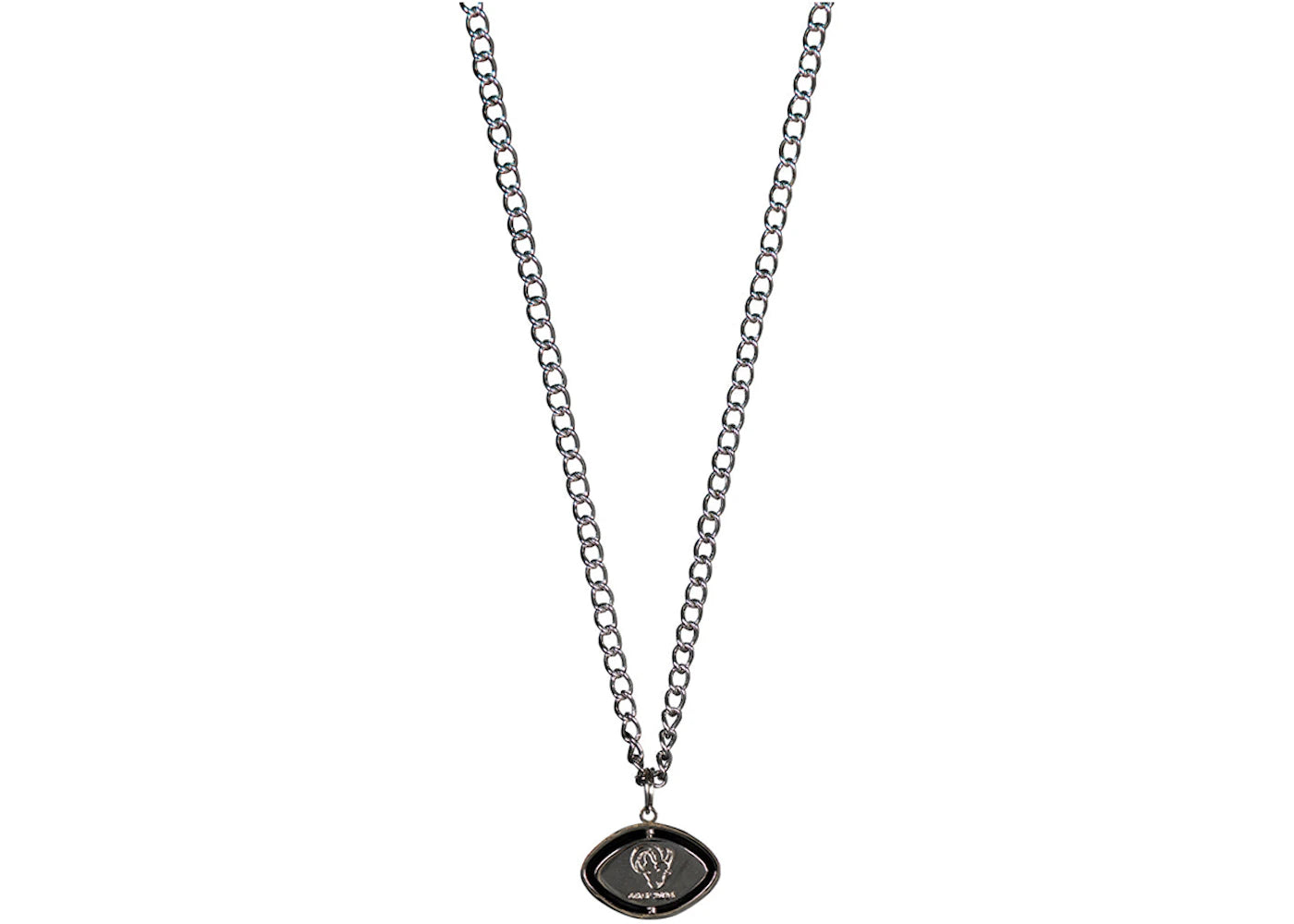 Tyler, The Creator Golf Wang x NFL Rams Spinning Football Necklace Multicolor
