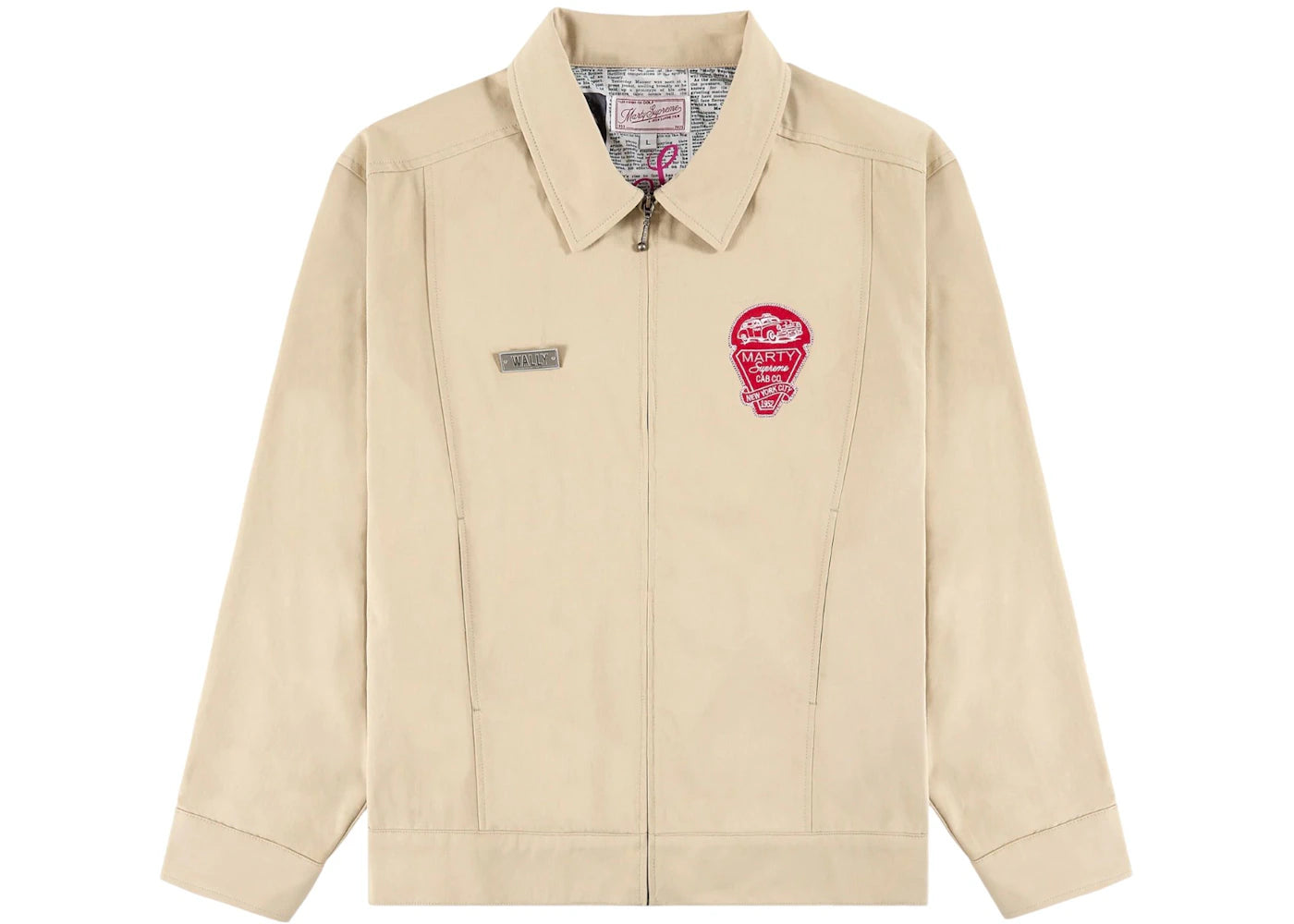 Golf Wang x Marty Supreme Wally Work Jacket Cream White