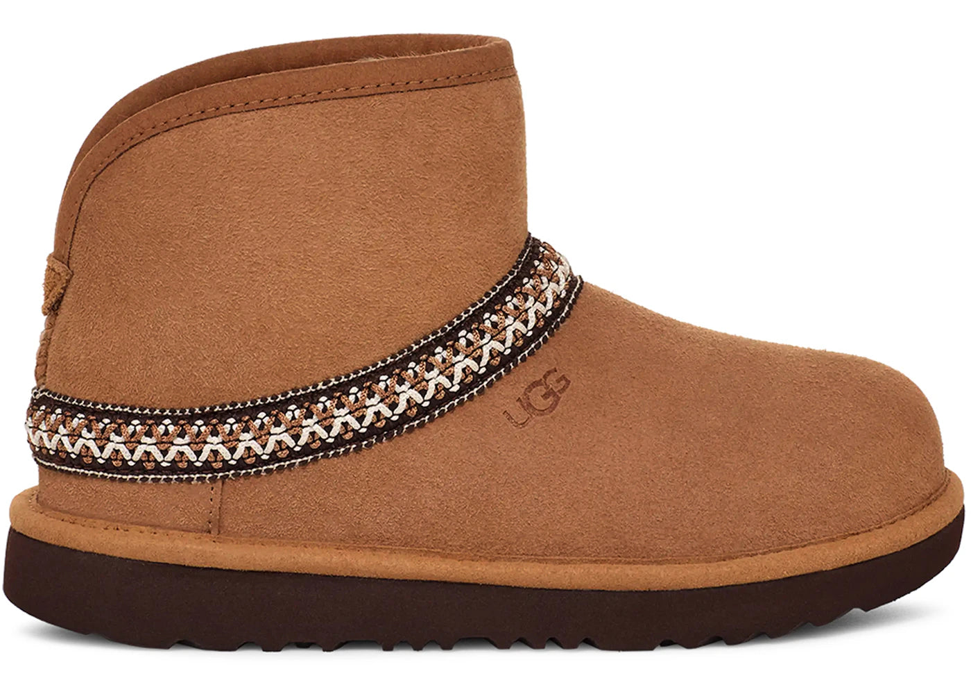 UGG Classic Mini Crescent Boot Chestnut (Kids)