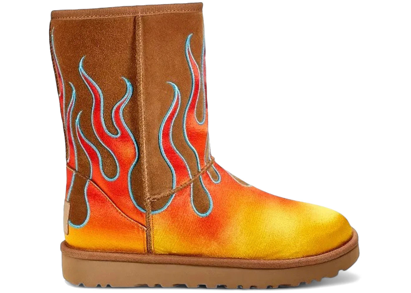 UGG Classic Short Boot Jeremy Scott Flames Chestnut (2017)