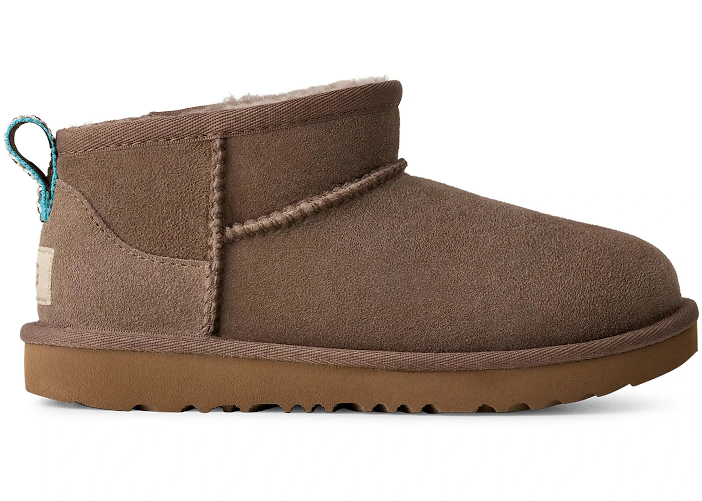 UGG Classic Ultra Mini Boot Caribou Sapphire Ice (Kids)