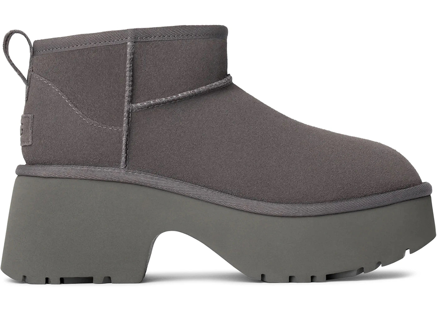 UGG Classic Ultra Mini New Heights Boot Charcoal (Women's)