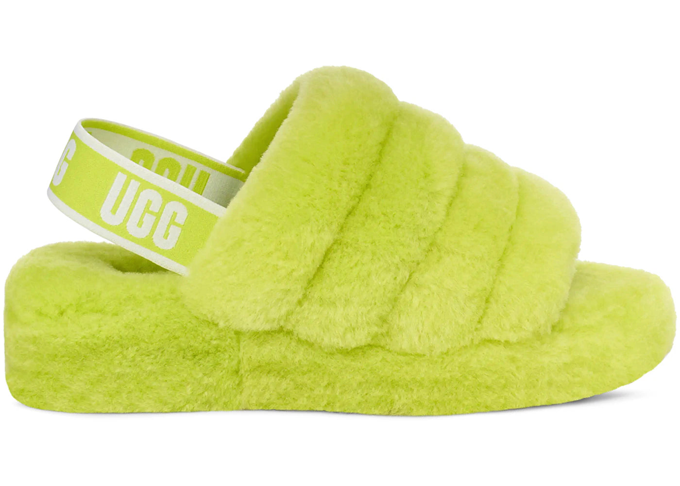 UGG Fluff Yeah Slide Key Lime (Women's)