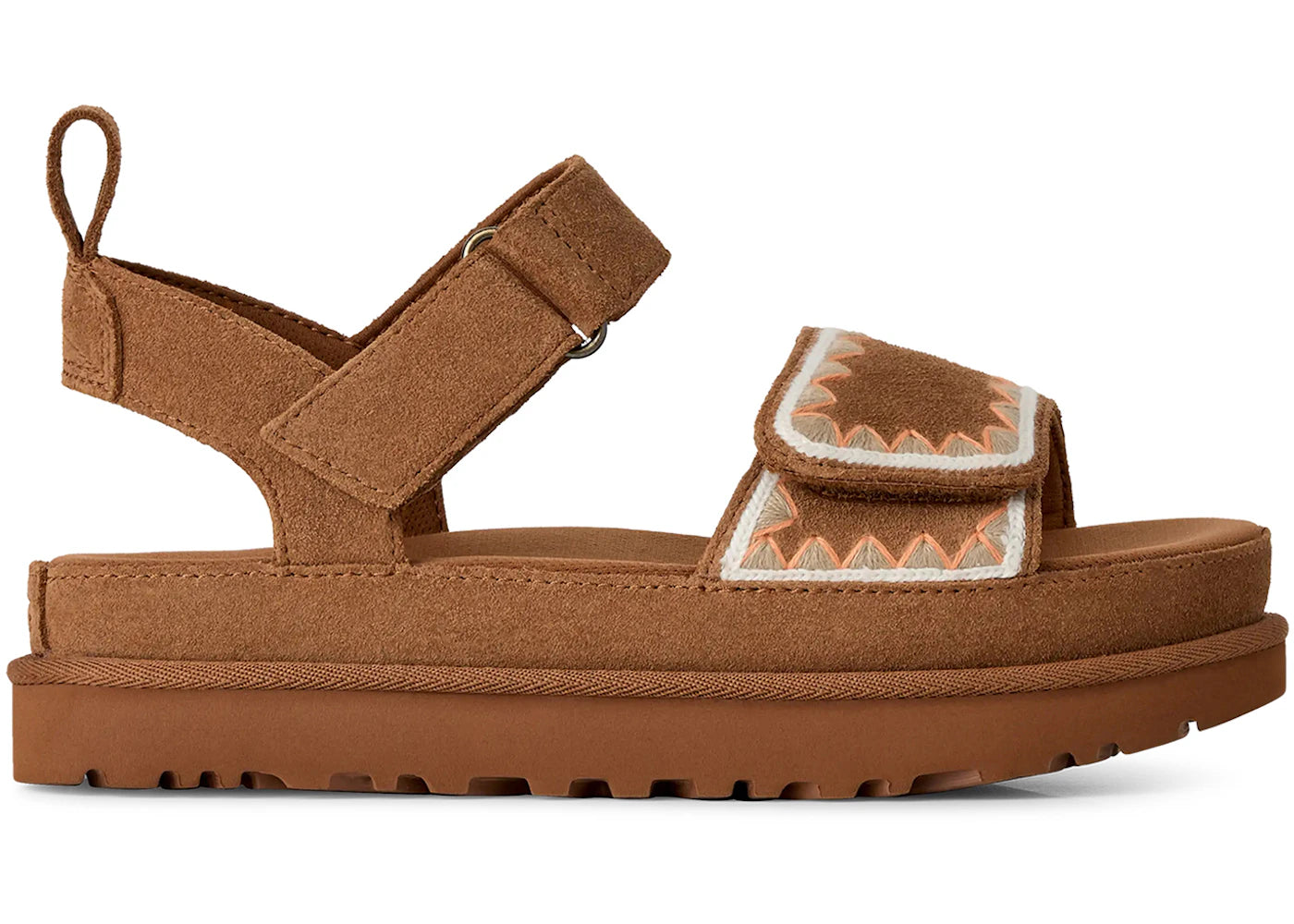 UGG Goldenstar Artistitch Sandal Chestnut (Women's)