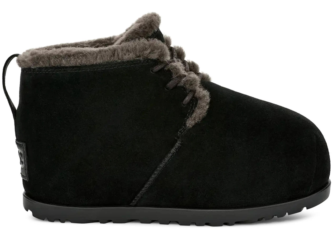 UGG Pumped Lace Up Boot Black (Women's)