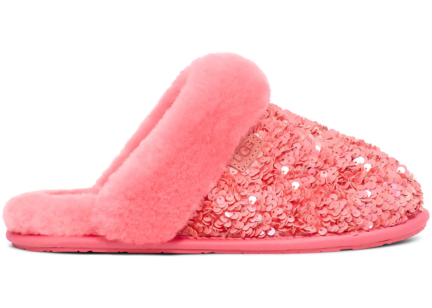UGG Scuffette II Chunky Sequin Slipper Pink Jasmine (Women's)