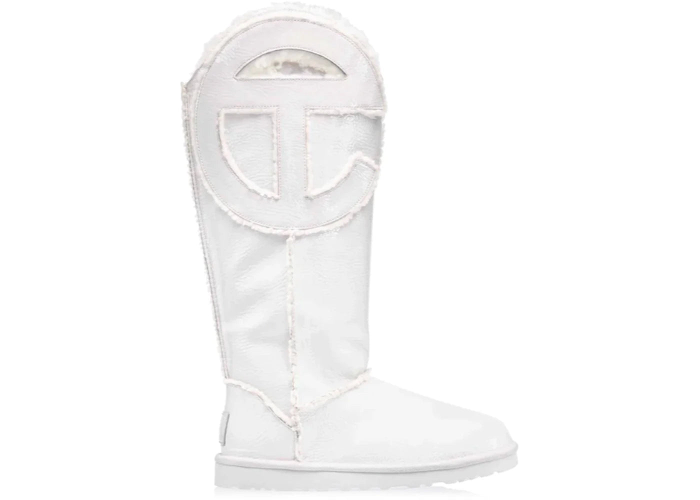UGG x Telfar Logo Tall Crinkle White