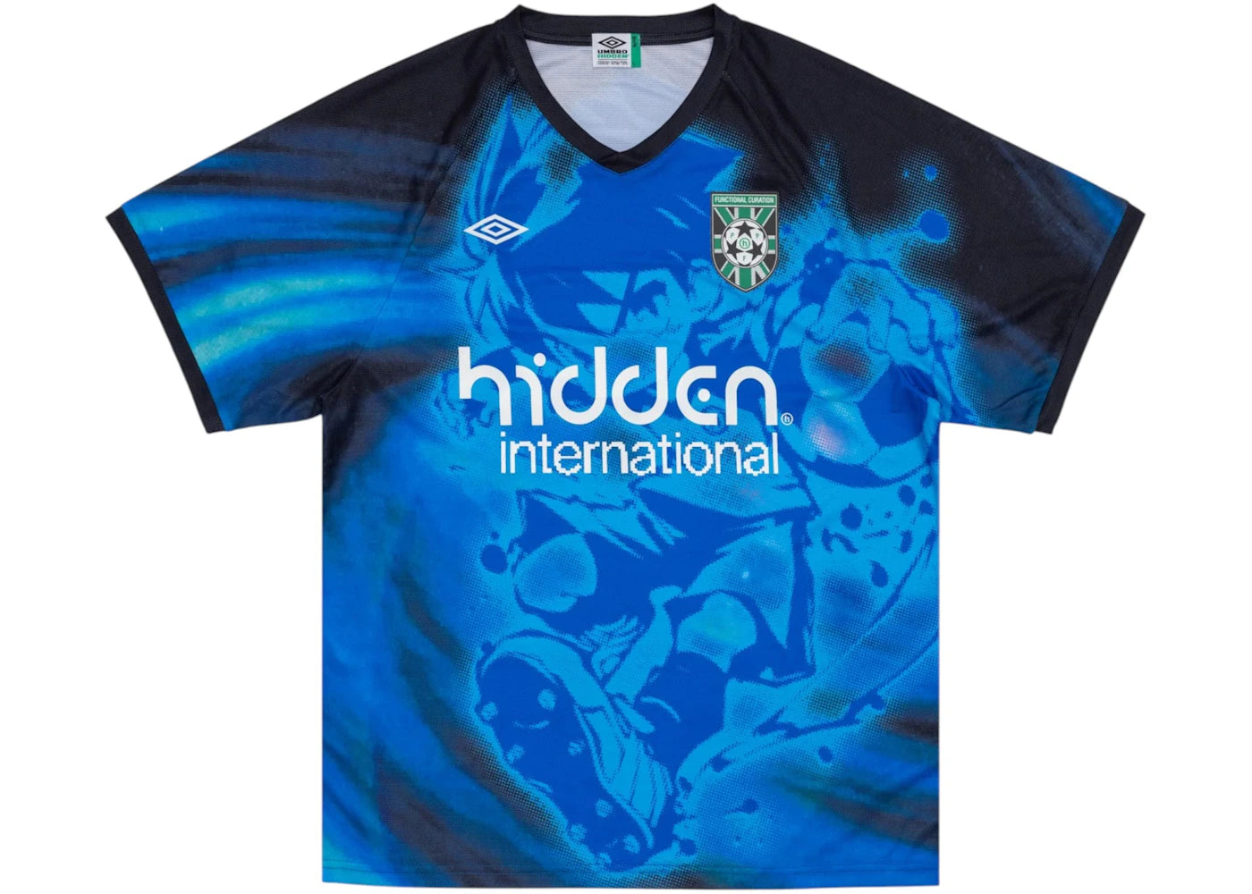 Umbro x Hidden NY Keeper Soccer Kit Jersey Blue