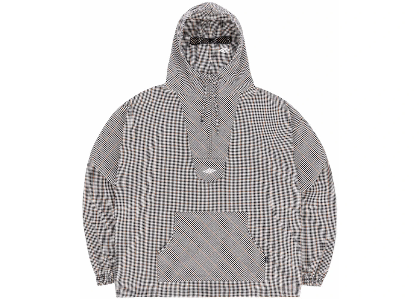 Umbro x Slam Jam Masked Checked Anorak Brown/Black Check