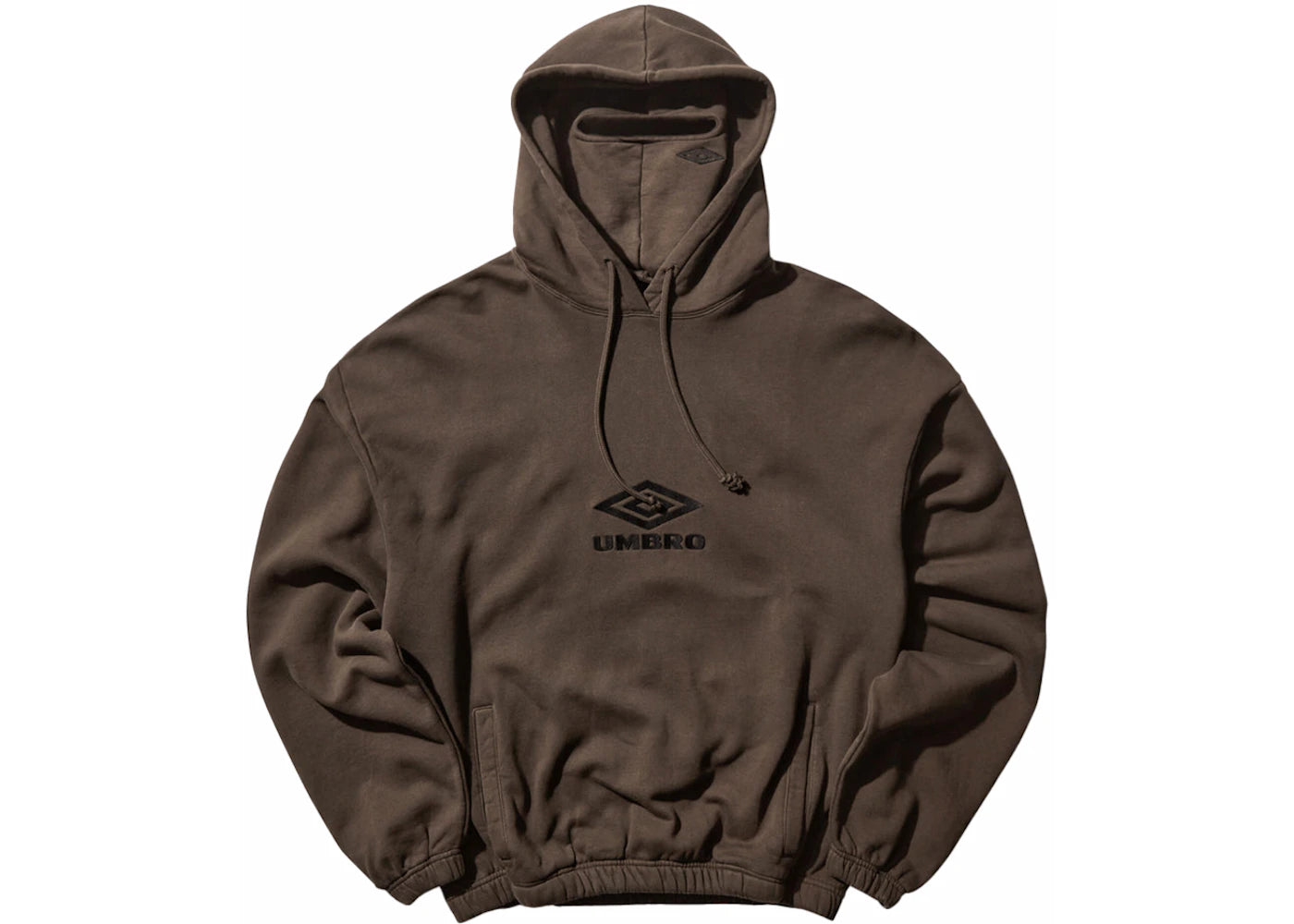 Umbro x Slam Jam Masked Hoodie Dark Brown
