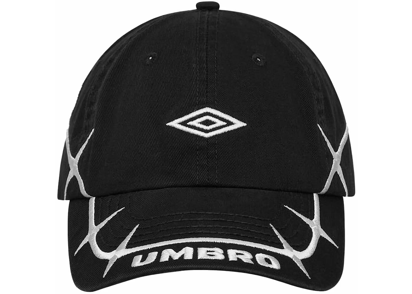 Umbro x Slam Jam Spines Cap Washed Black
