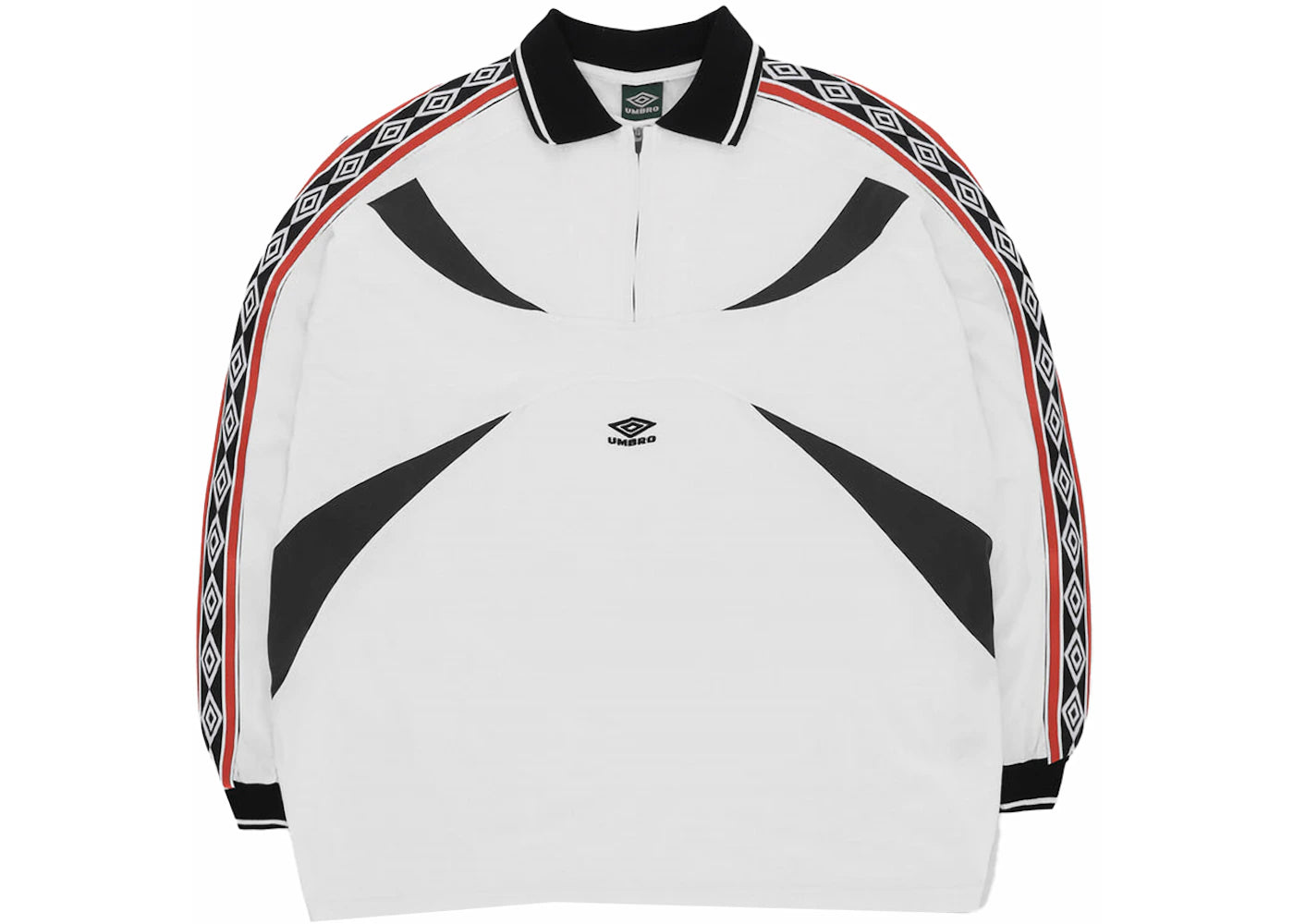 Umbro x Slam Jam Taped Polo White