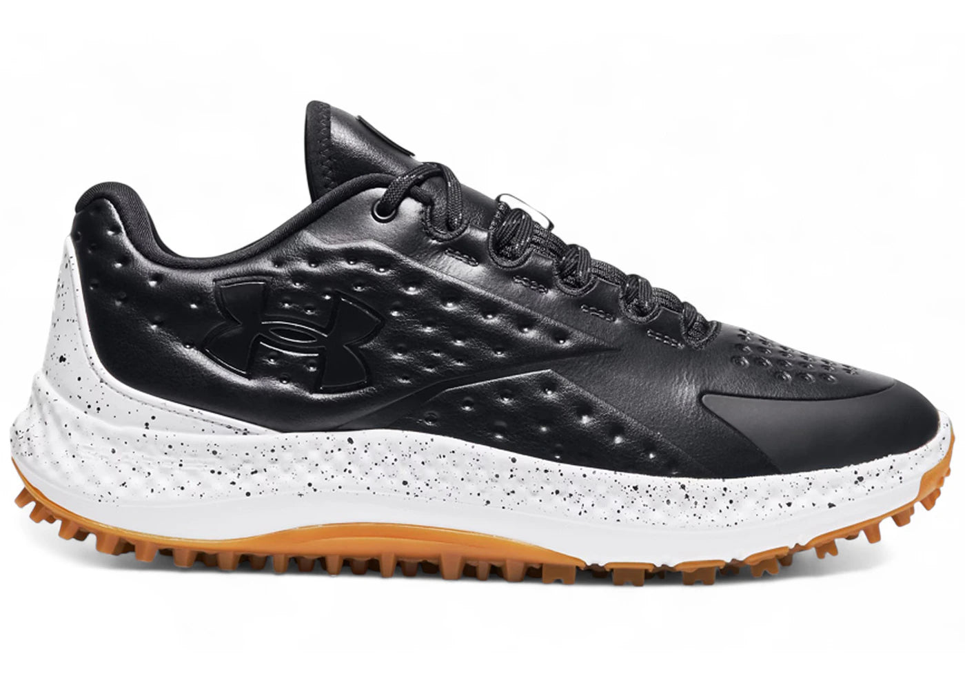 Under Armour Curry 1 Golf Black Castlerock Gum