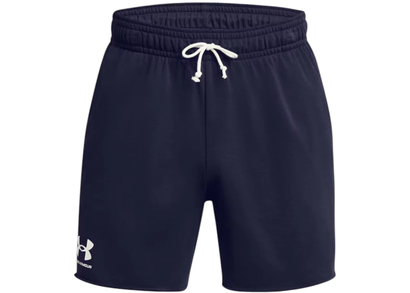 Under Armour Rival Terry Shorts Midnight Navy/Onyx White