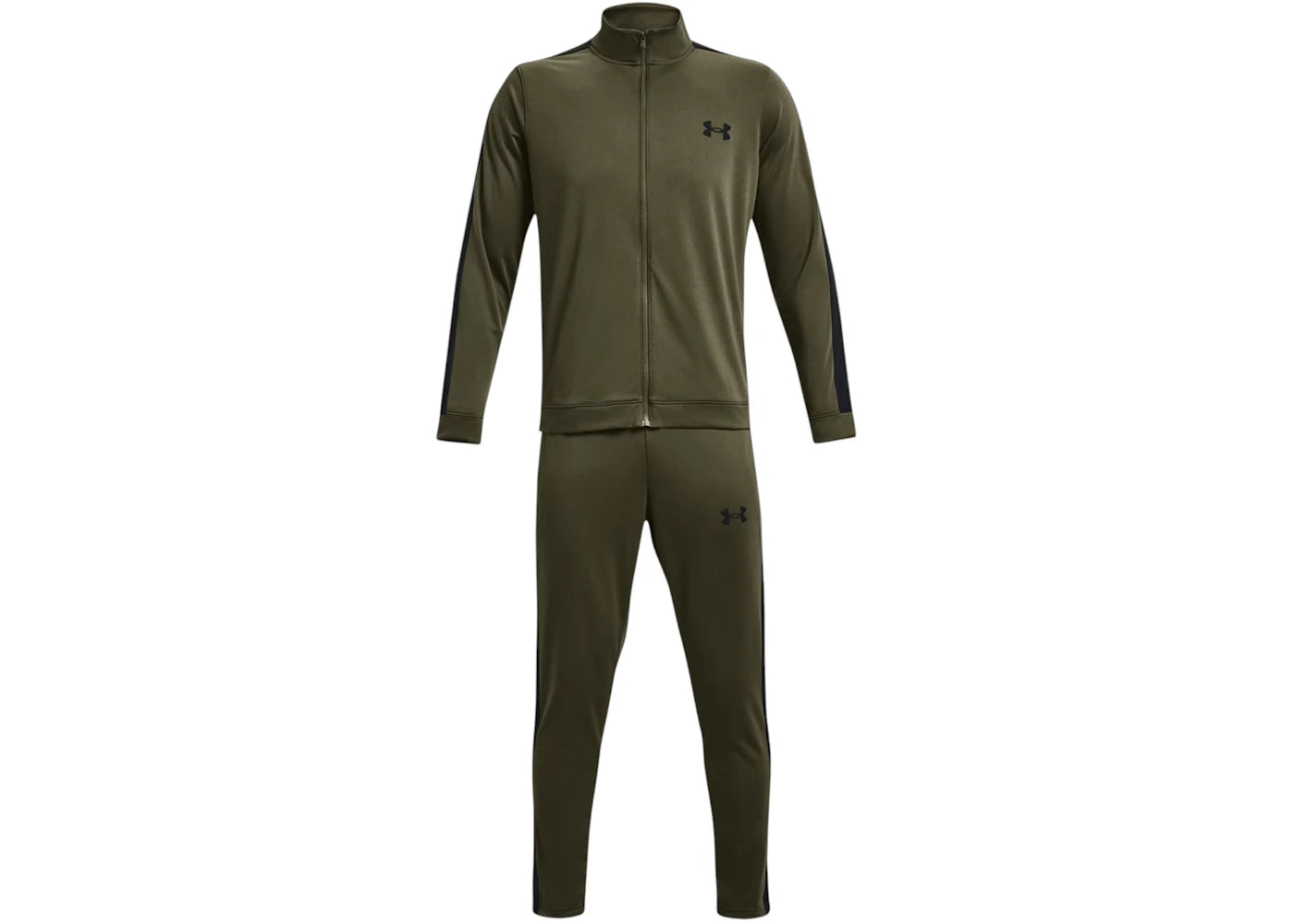 Under Armour UA Rival Knit Tracksuit Set Marine OD Green/Black
