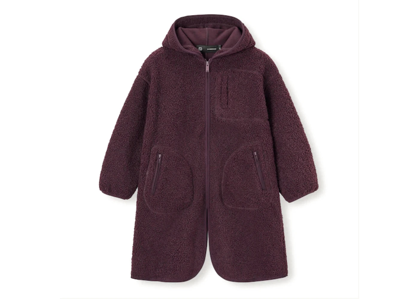Uniqlo GU x Undercover Girls Coat Wine