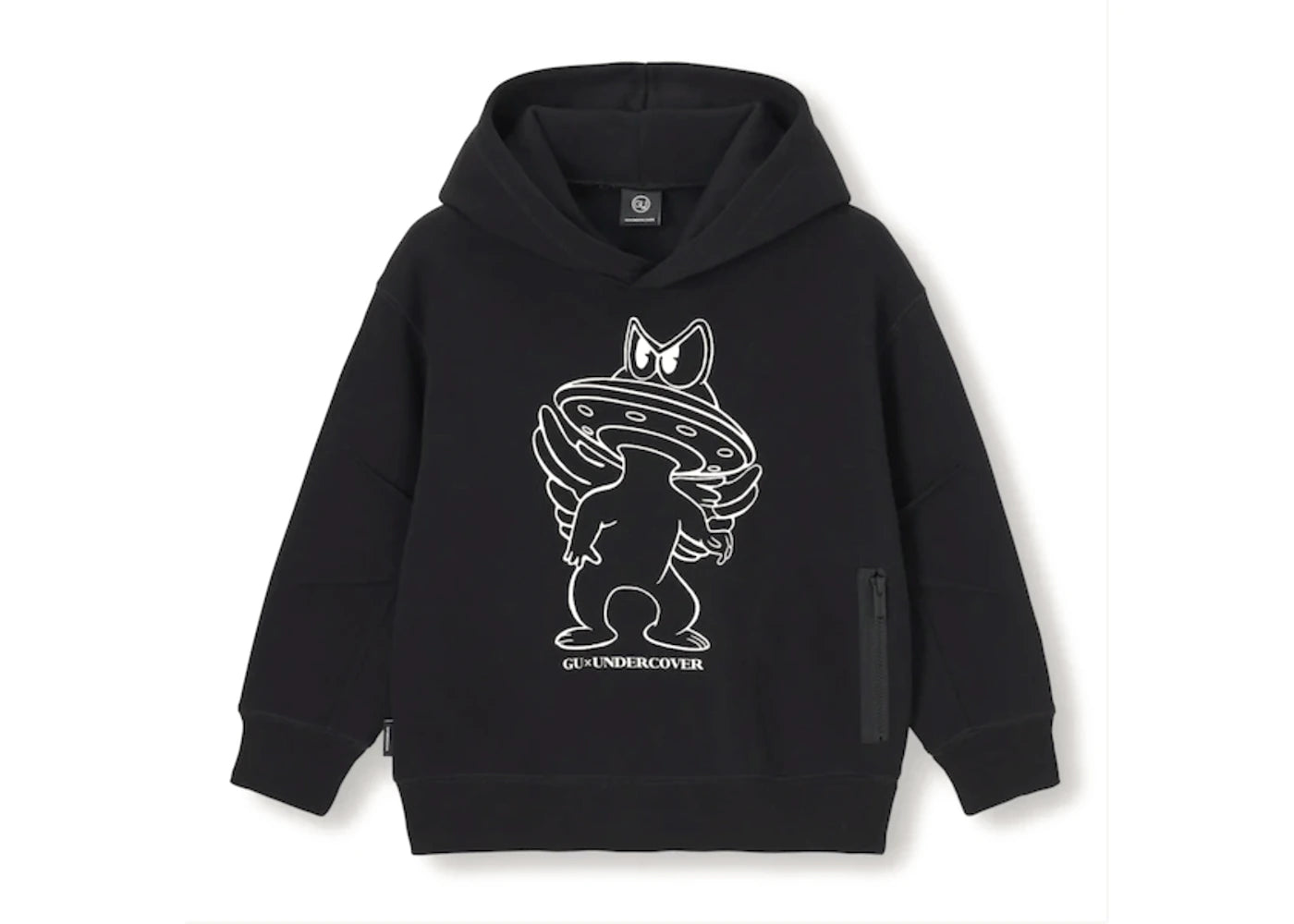 Uniqlo GU x Undercover Kids Hoodie Black