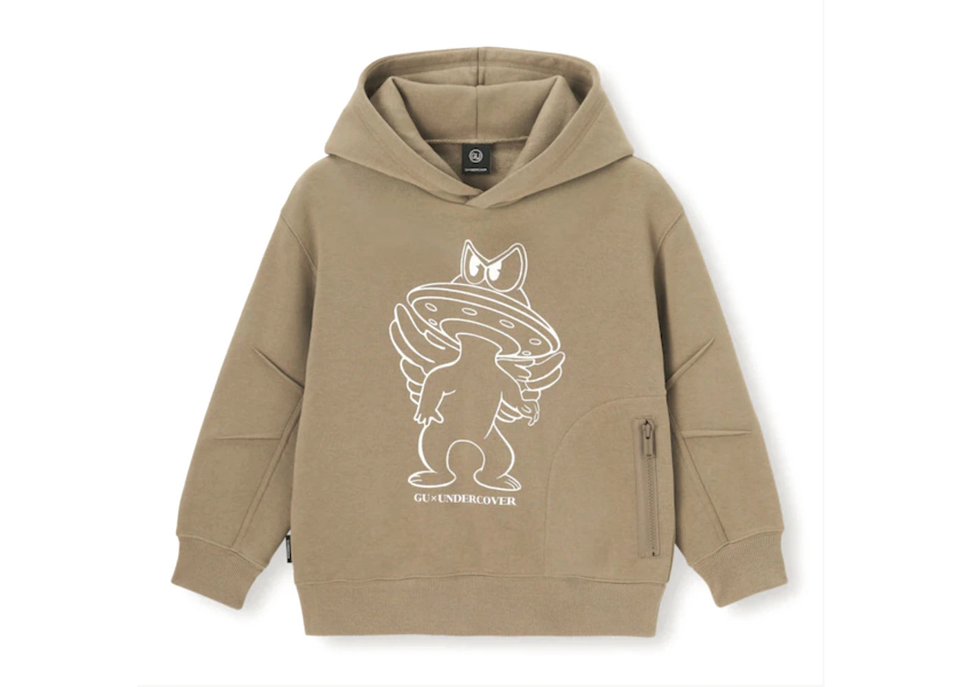 Uniqlo GU x Undercover Kids Hoodie Brown