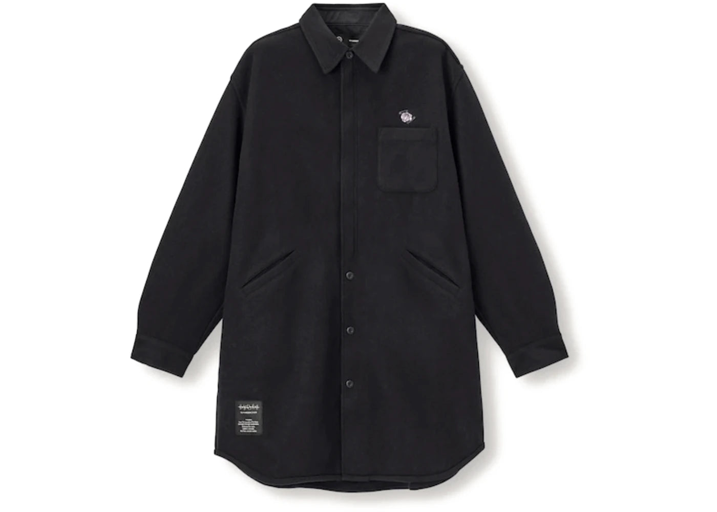 Uniqlo GU x Undercover Knit Melton Long Shirt Black