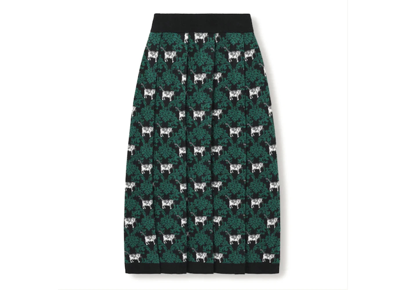 Uniqlo GU x Undercover Womens Jacquard Skirt Black