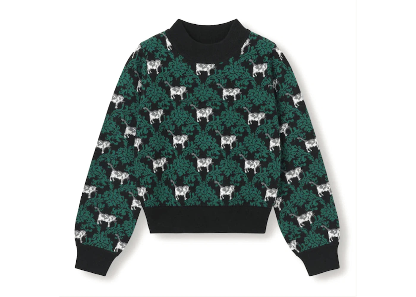 Uniqlo GU x Undercover Womens Jacquard Sweater Black