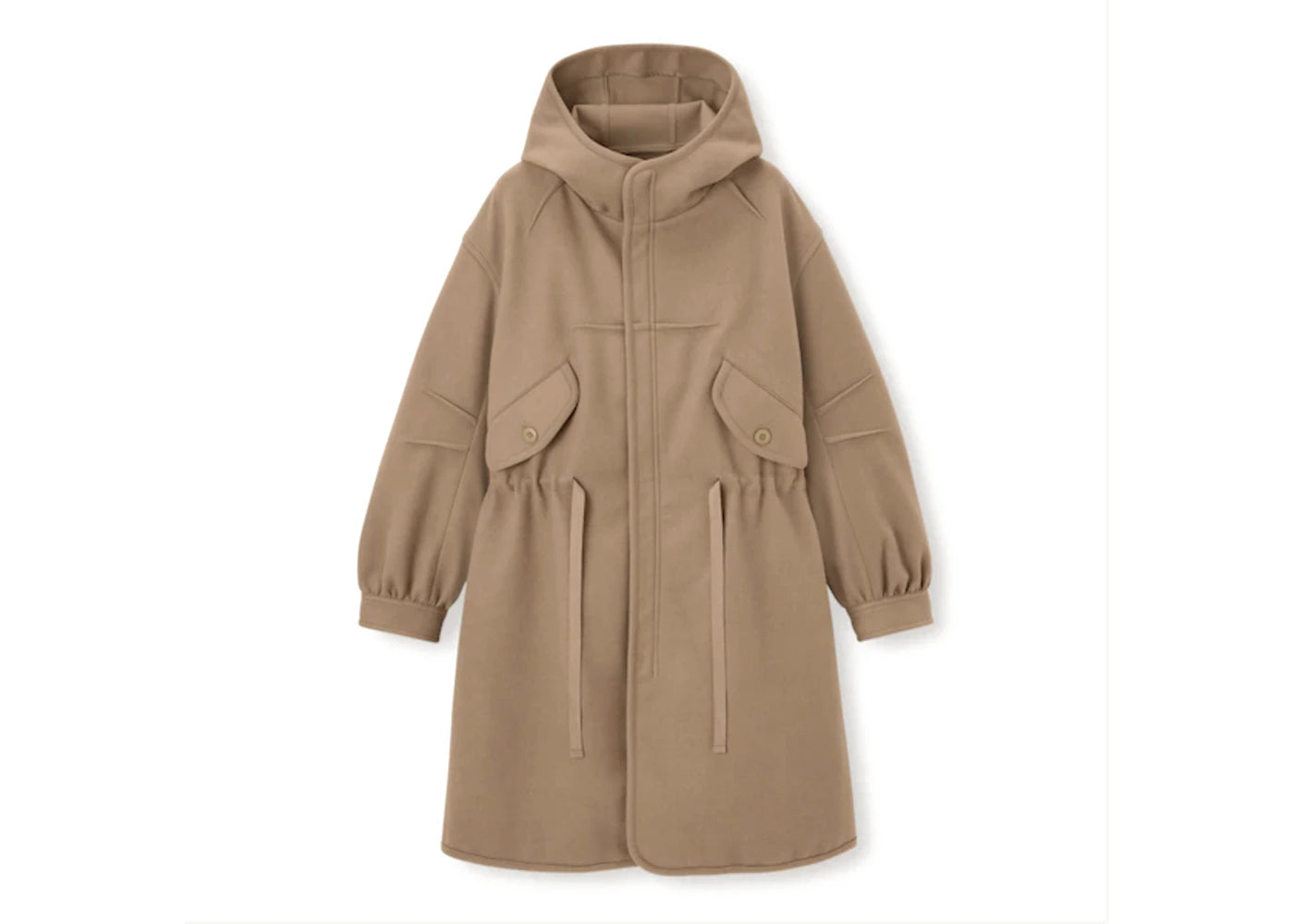 Uniqlo GU x Undercover Womens Oversized Coat Brown