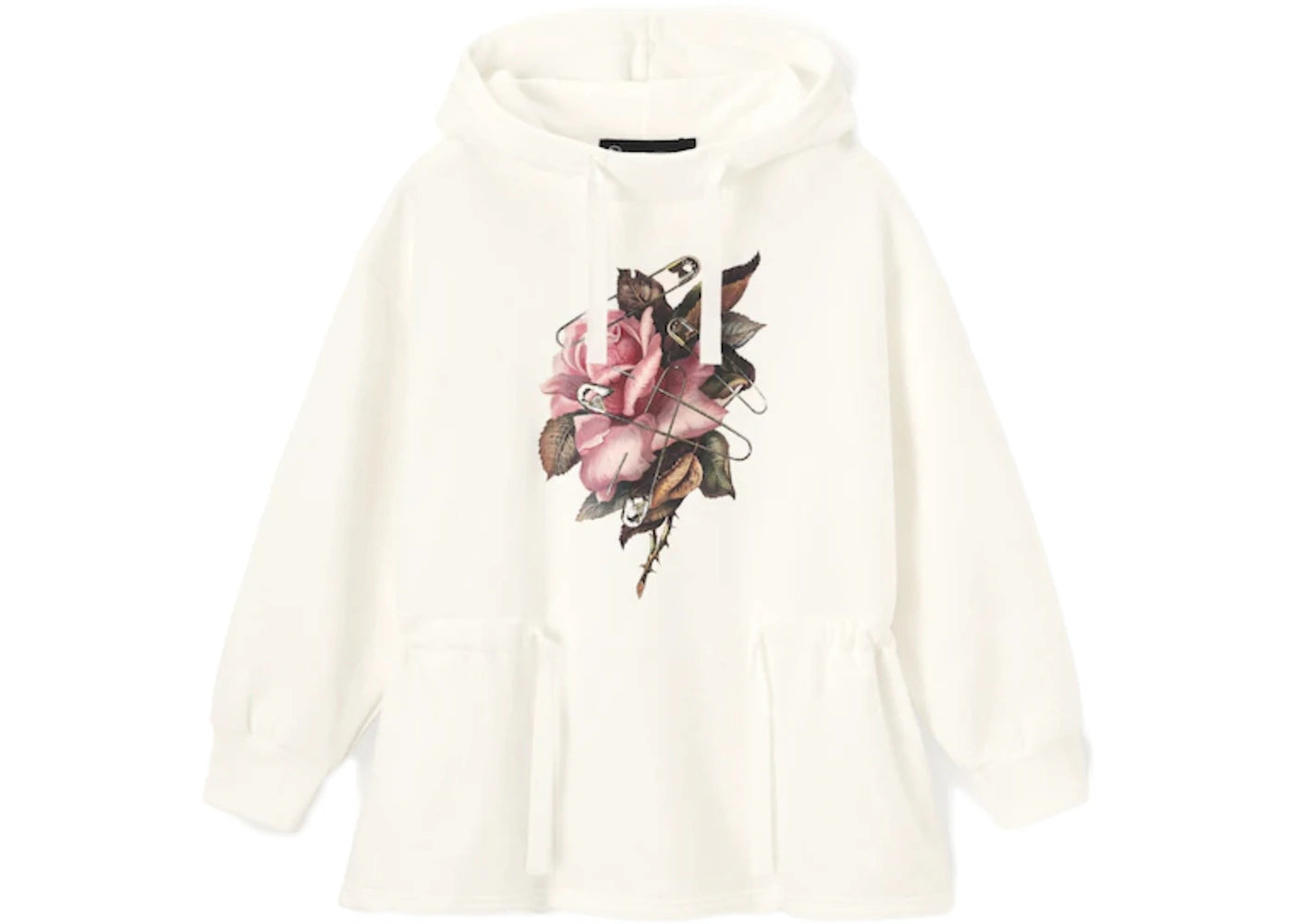 Uniqlo GU x Undercover Womens Oversized Hoodie Off White