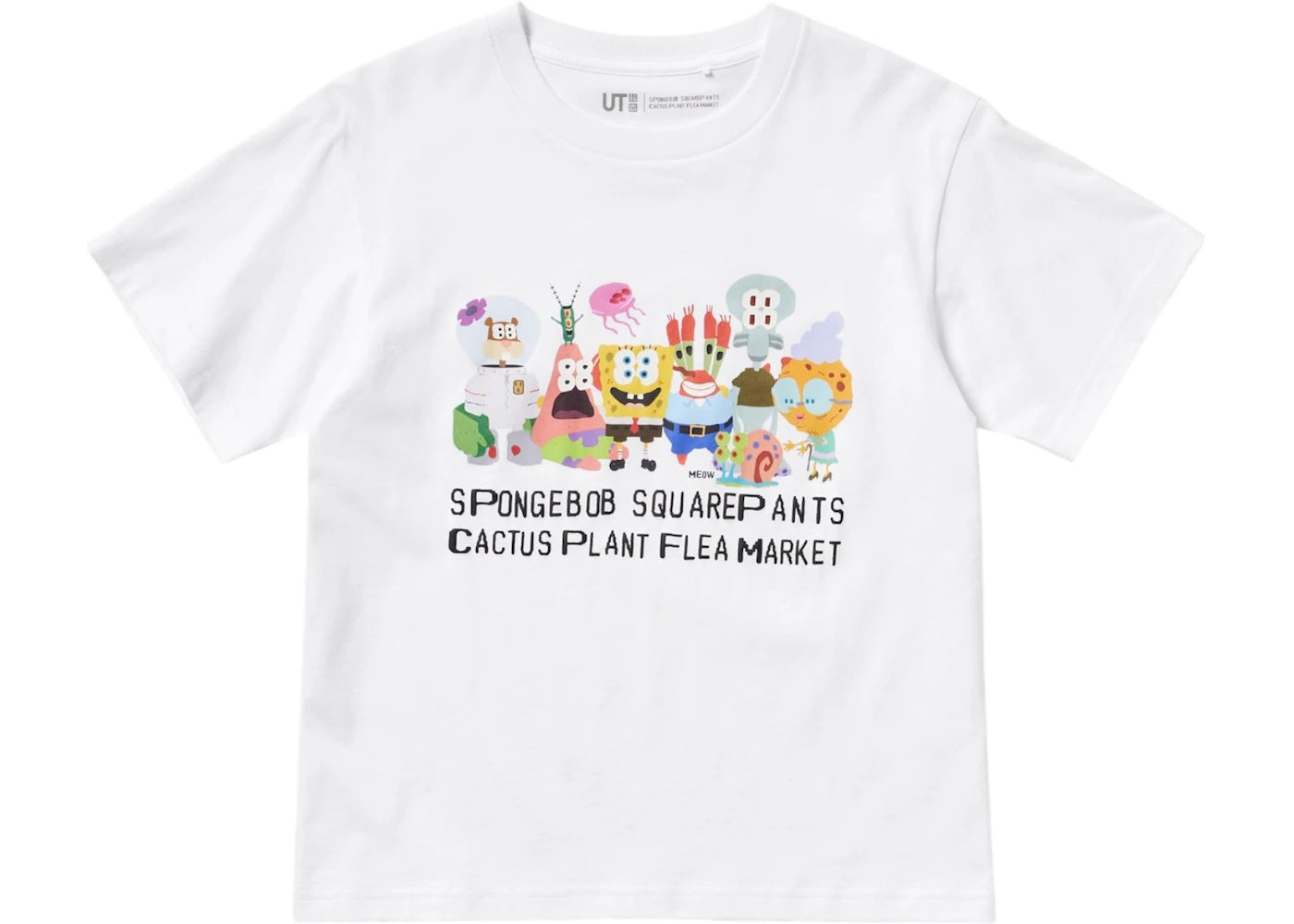 Uniqlo x CPFM Spongebob Squarepants Kids UT Graphic T-Shirt White