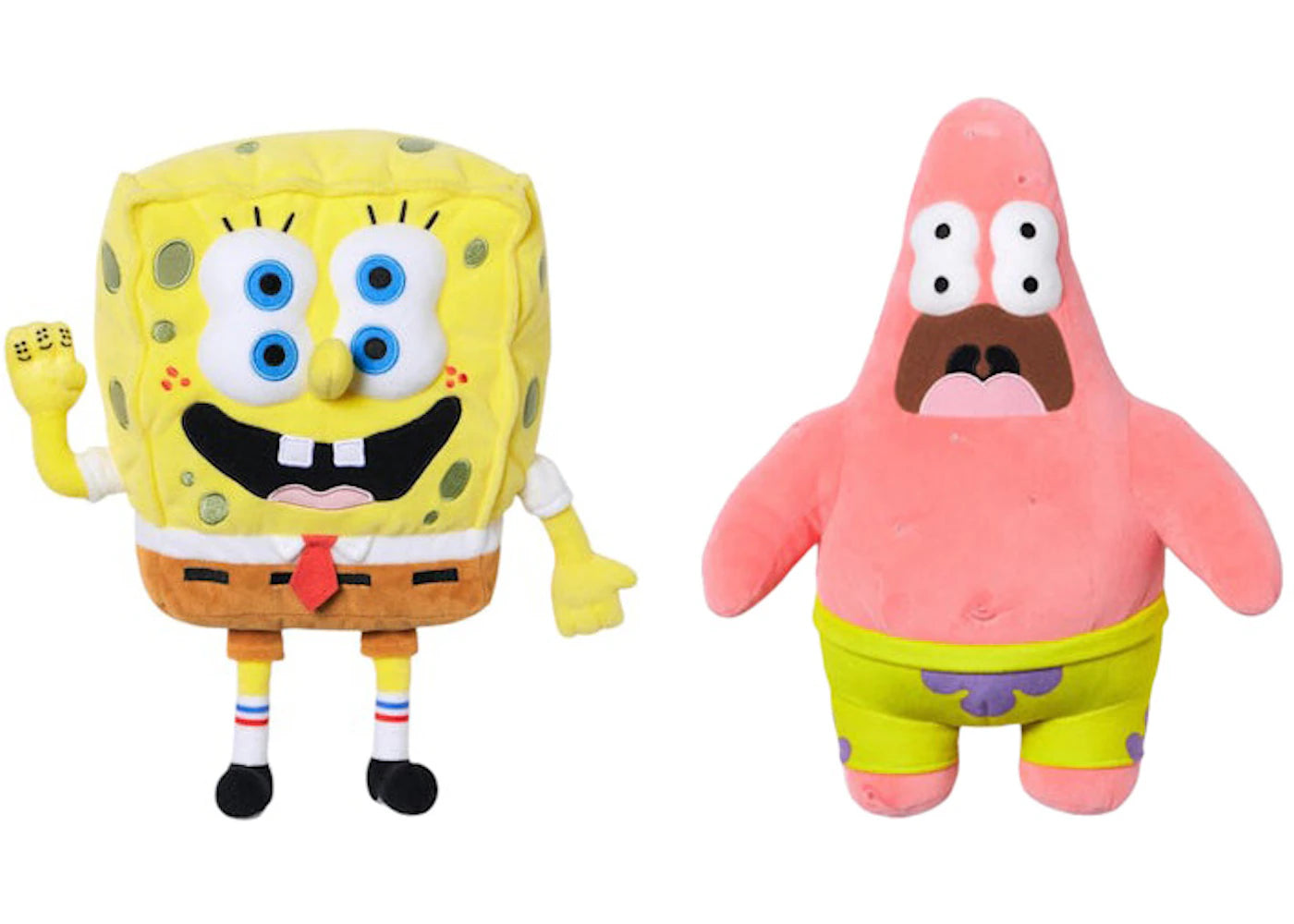 Uniqlo x CPFM Spongebob Squarepants & Patrick Star Plush Set