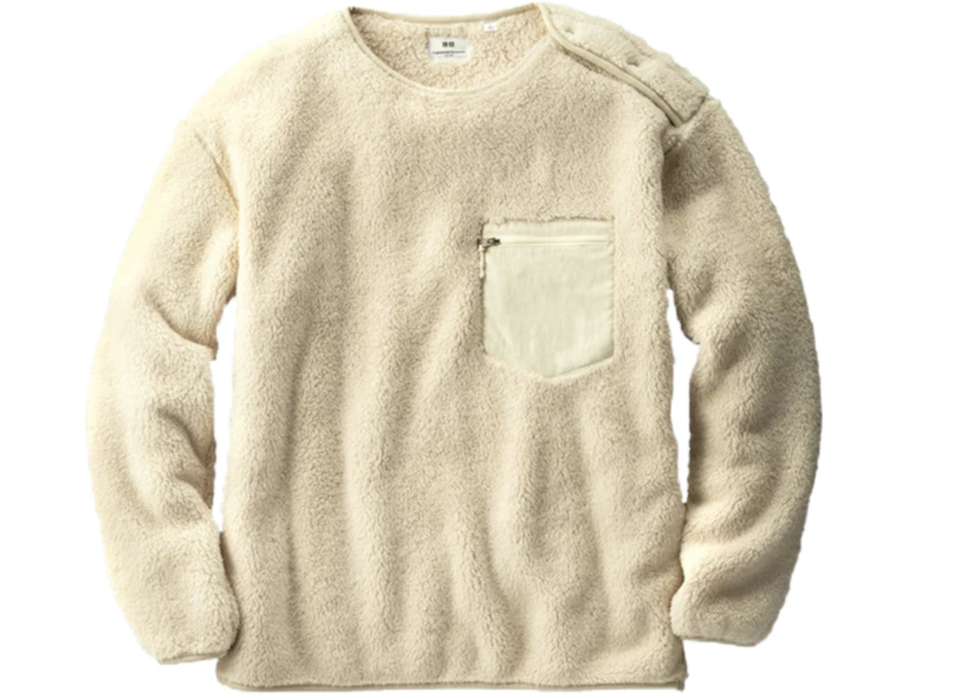 Uniqlo x Engineered Garments Fleece Pullover (Japanese Sizing) Cream