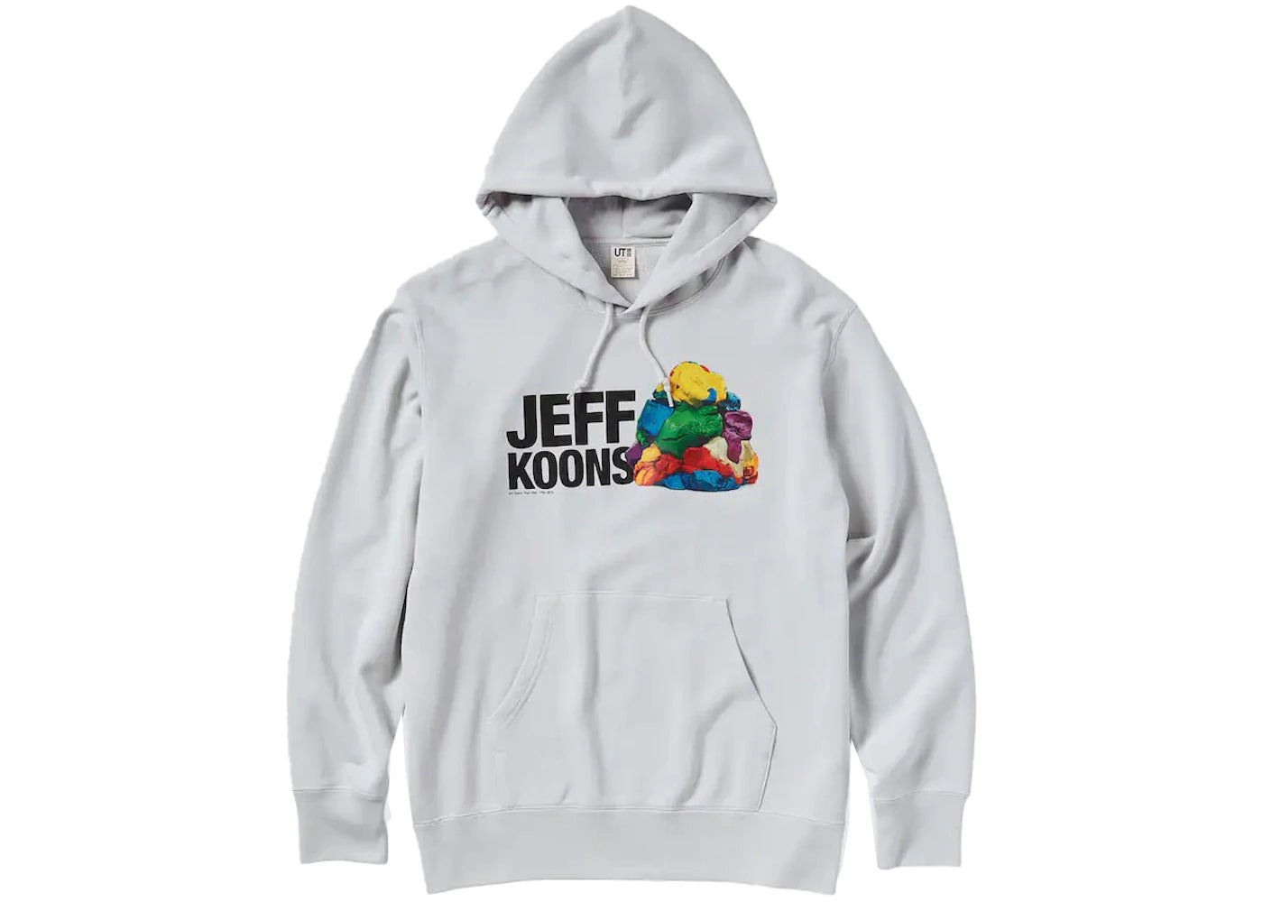 Uniqlo x Jeff Koons UT Graphic Hoodie Light Gray