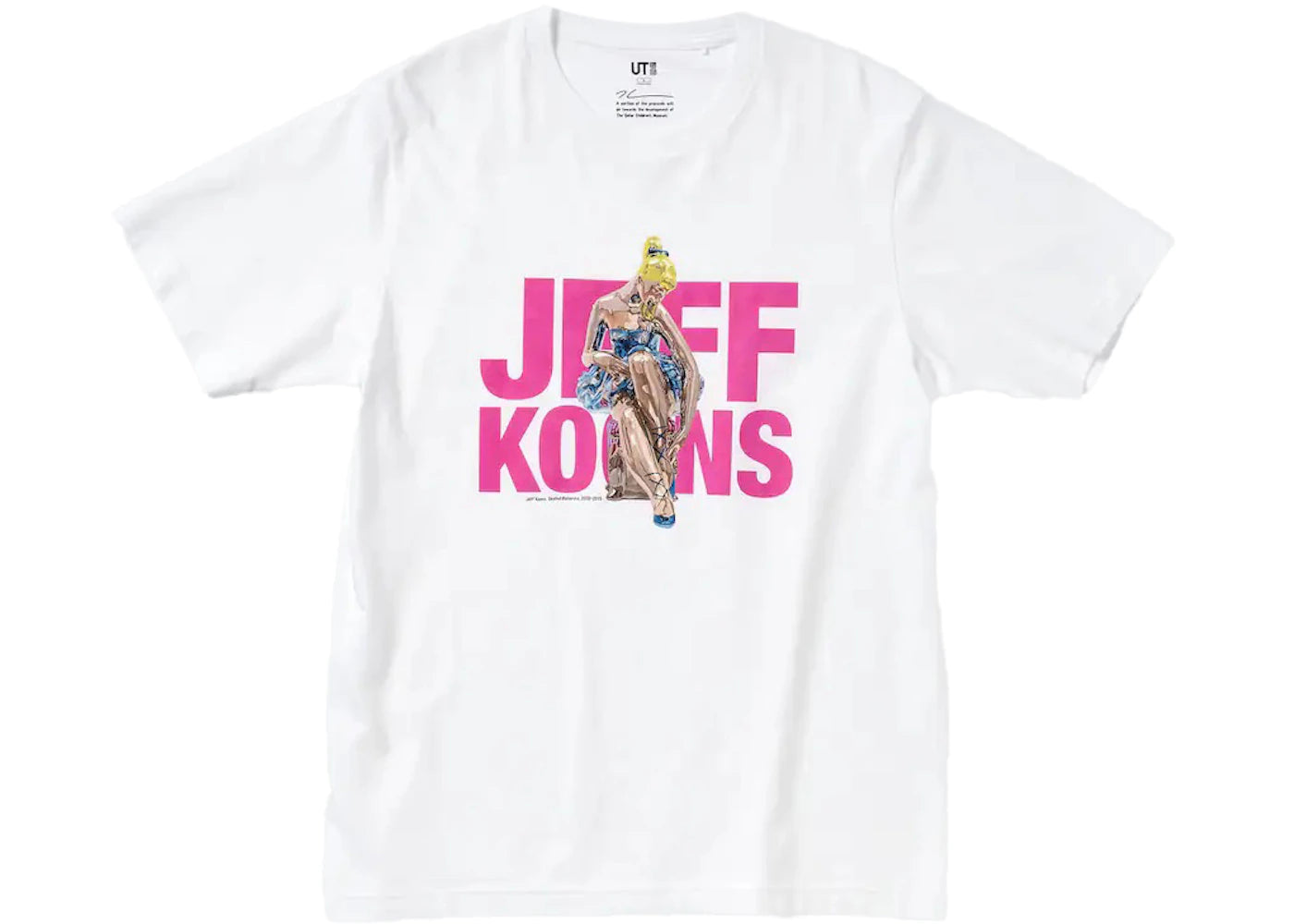 Uniqlo x Jeff Koons UT Graphic T-shirt White/Pink