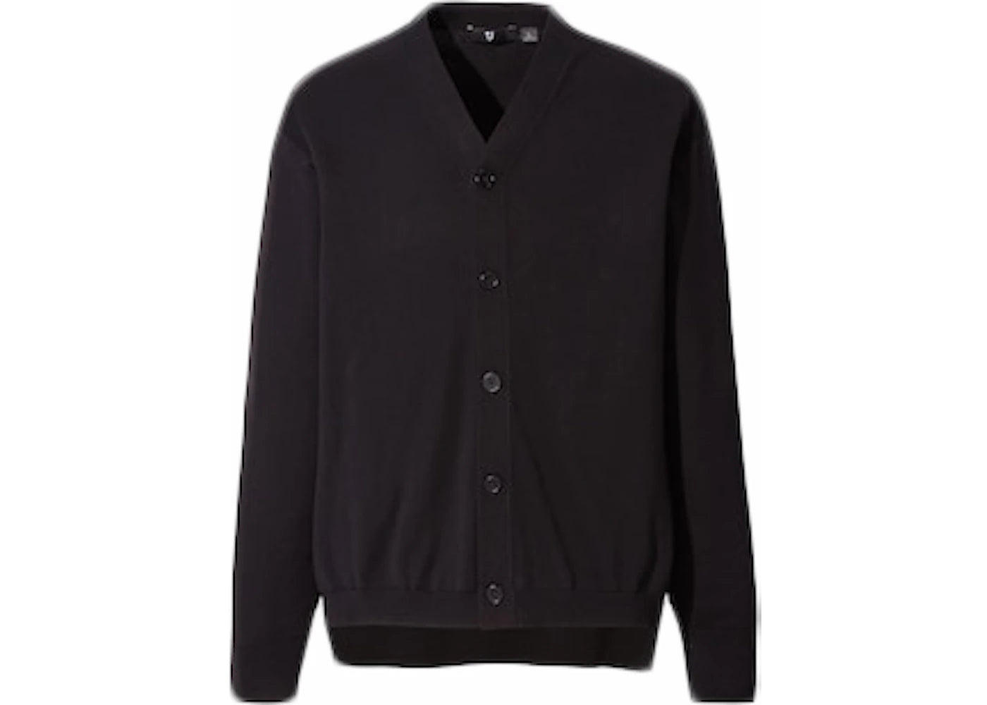 Uniqlo x Jil Sander V Neck Cardigan Black