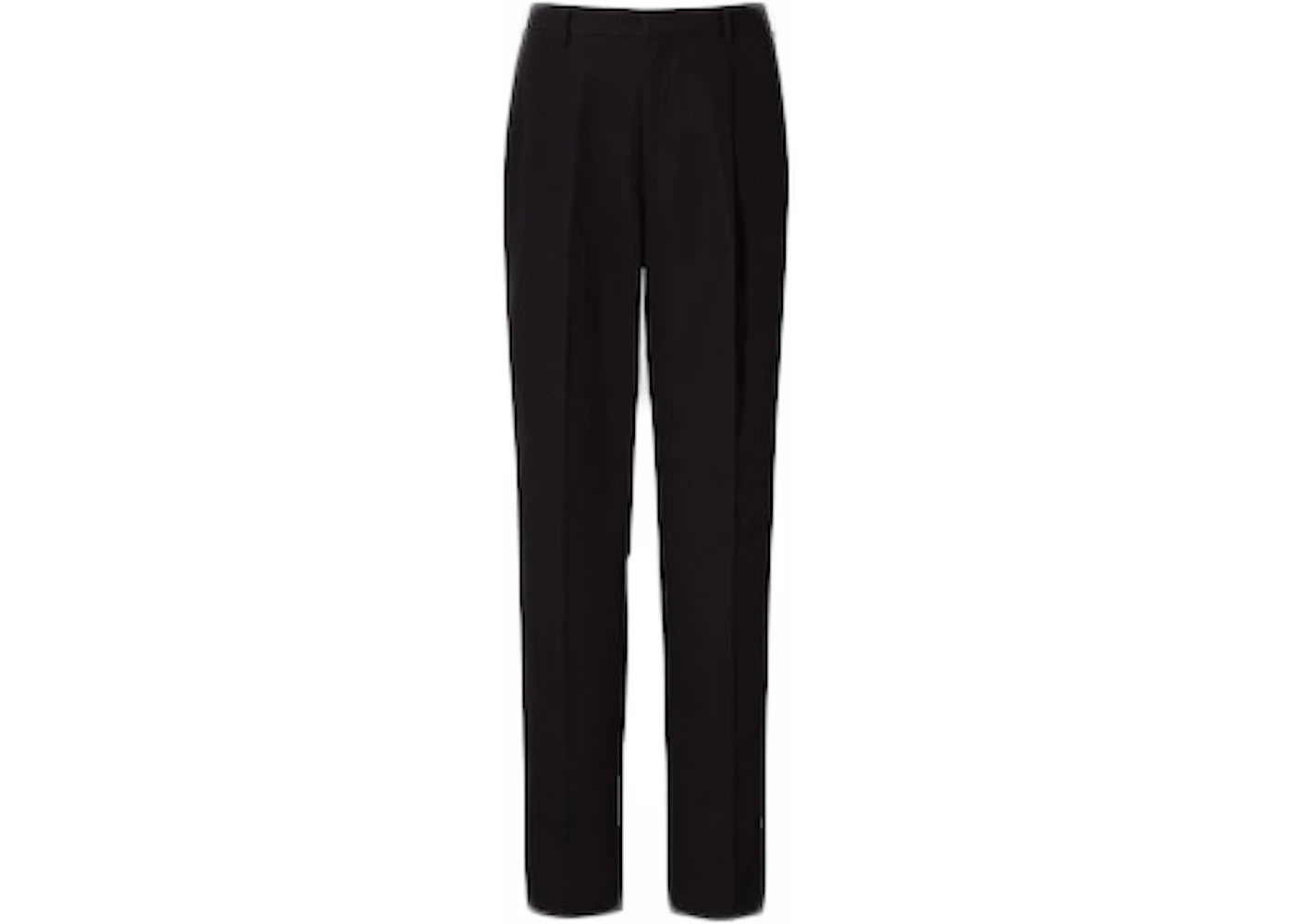 Uniqlo x Jil Sander Wide Fit Relaxed Tapered Trousers Black