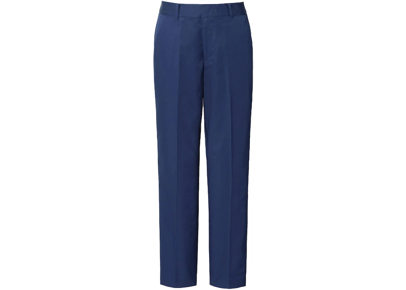 Uniqlo x Jil Sander Womens Linen Cotton Tapered Pant Blue