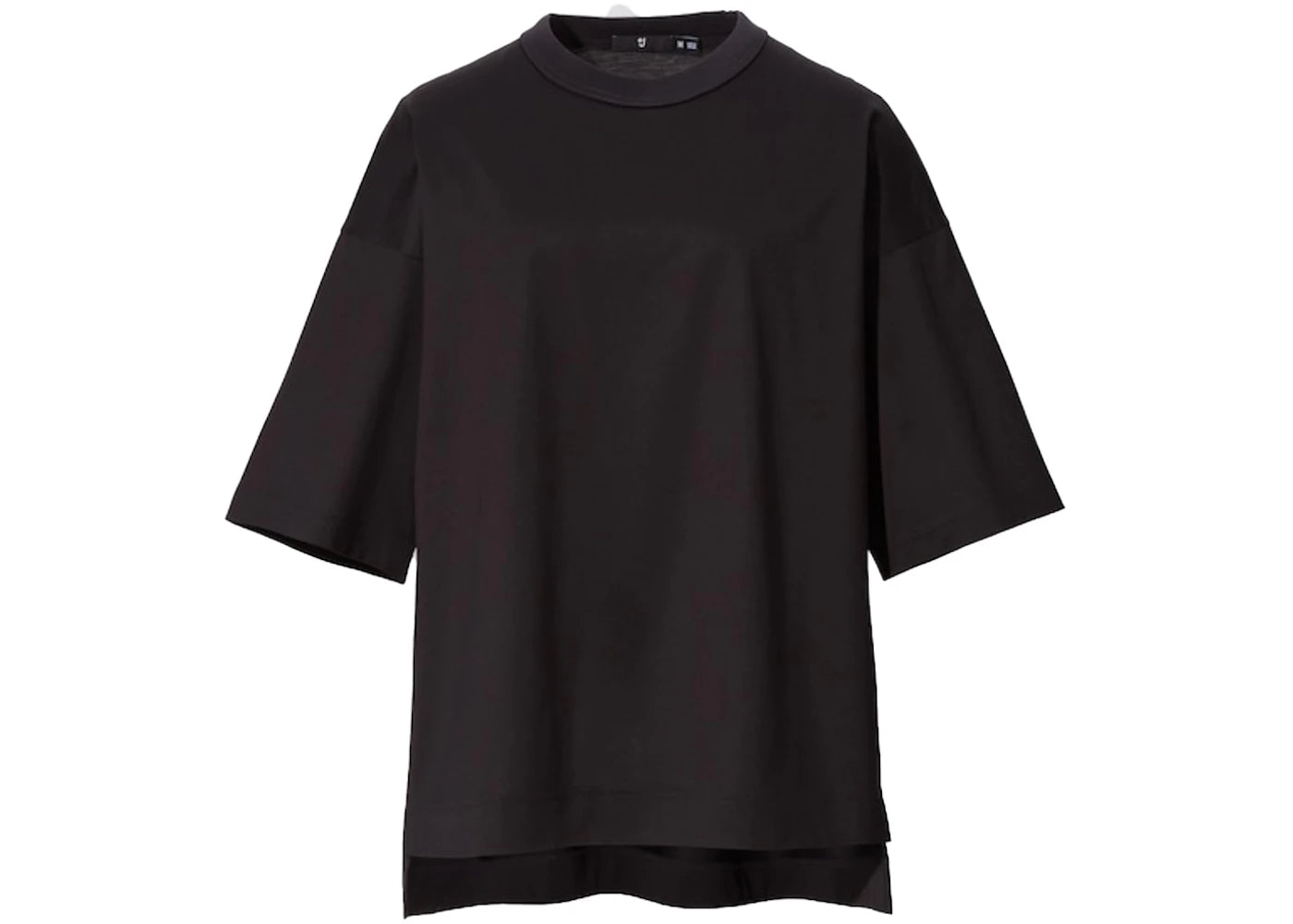 Uniqlo x Jil Sander Womens Oversized Half Sleeve T-shirt Black