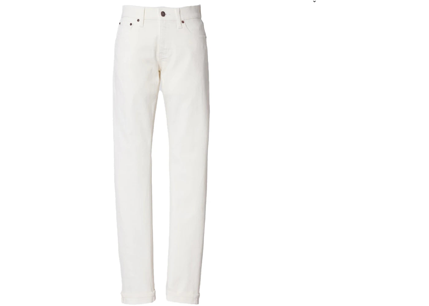Uniqlo x Jil Sander Womens Selvedge Straight Jeans Off White