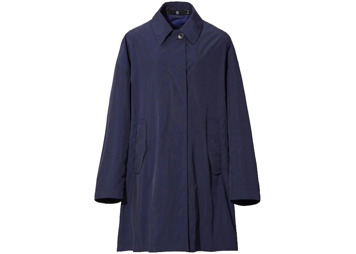 Uniqlo x Jil Sander Womens Soutien Short Coat Blue