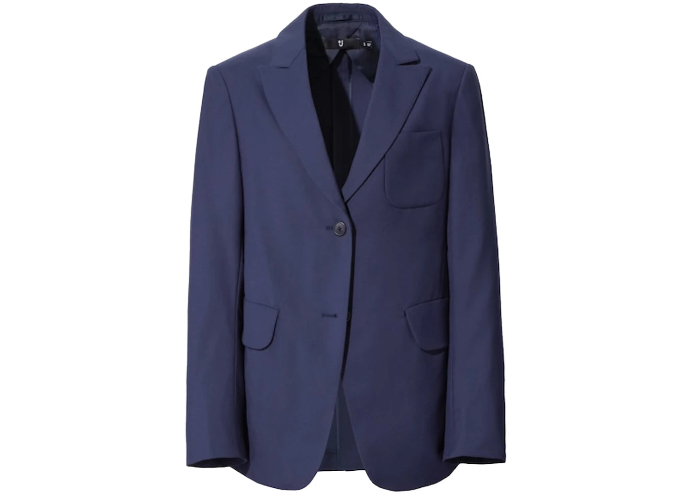 Uniqlo x Jil Sander Womens Wool Tailored Jacket Blue