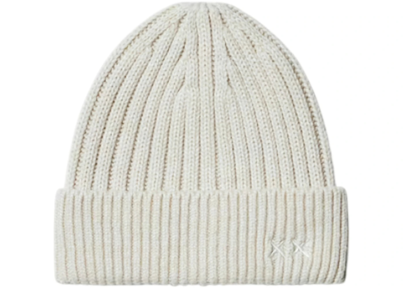 Uniqlo x KAWS Heat Tech Beanie Off White