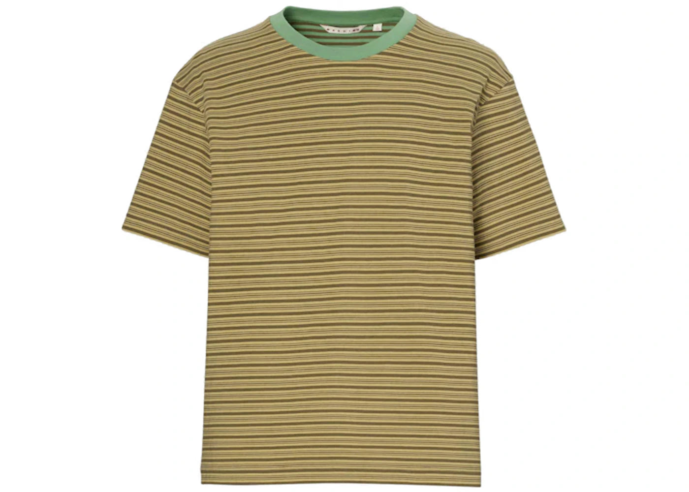 Uniqlo x MARNI Border Crewneck T-Shirt (Asia Sizing) Green