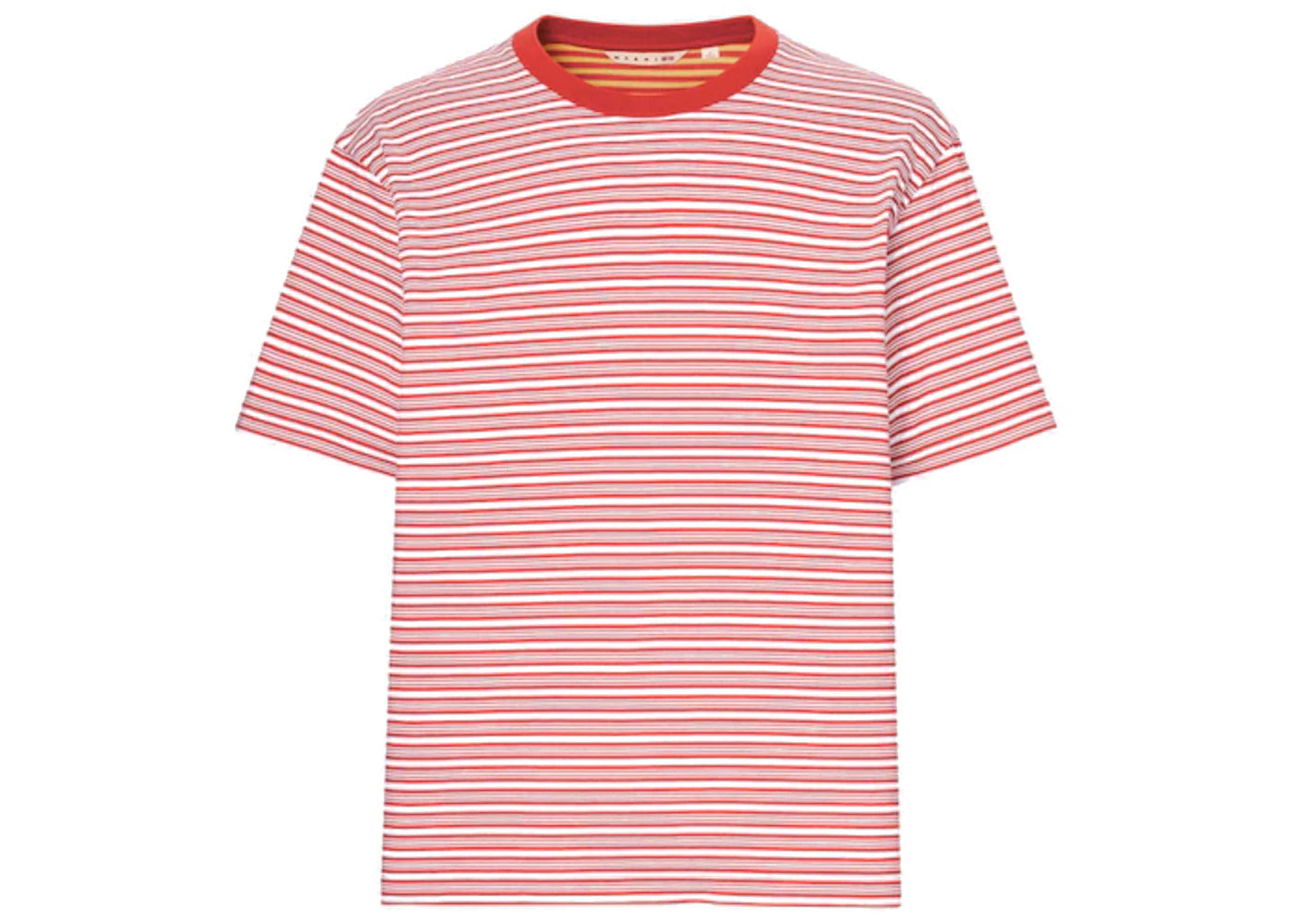 Uniqlo x MARNI Border Crewneck T-Shirt (Asia Sizing) Red
