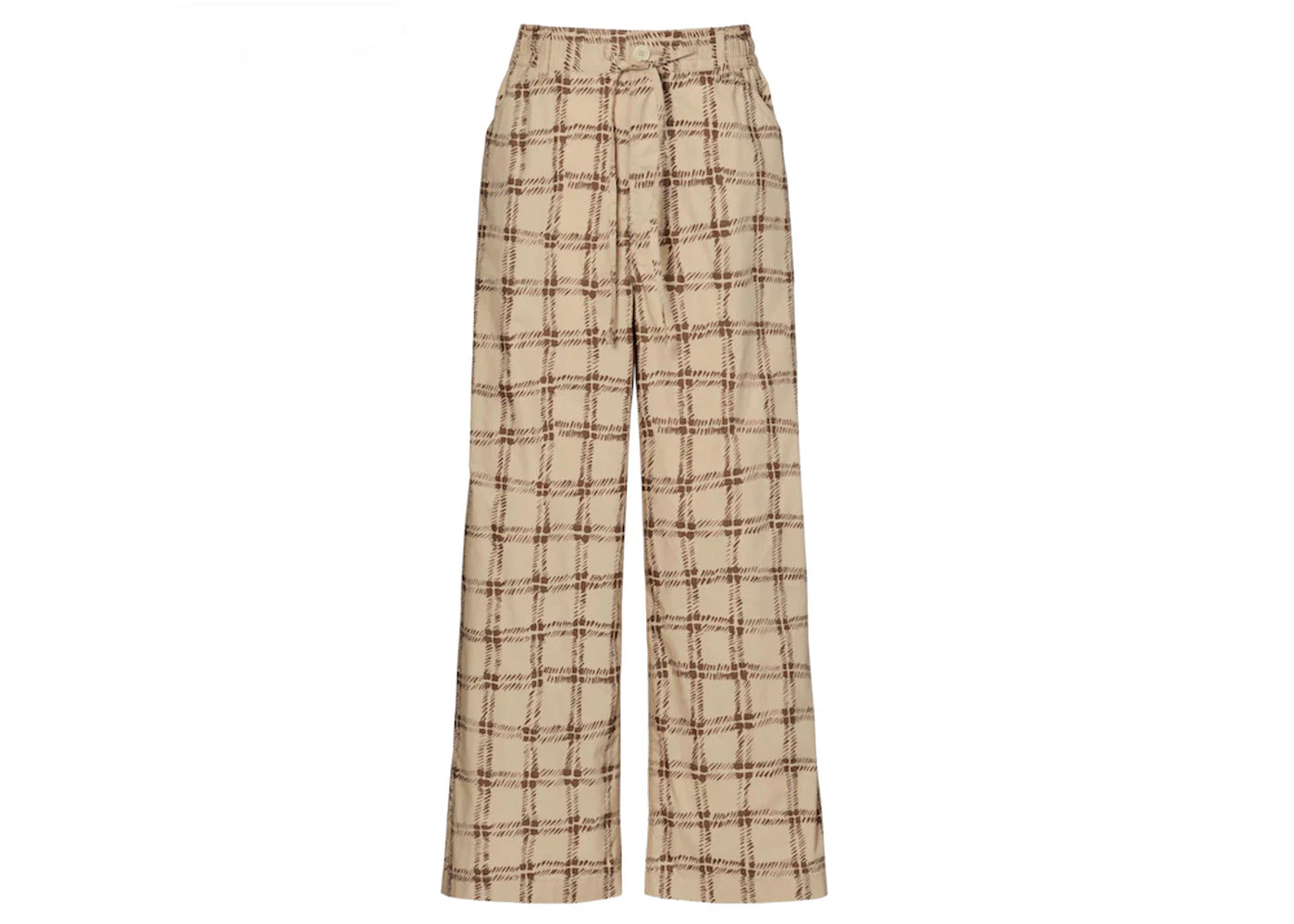 Uniqlo x MARNI Easy Wide Fit Check Pants (Asia Sizing) Beige