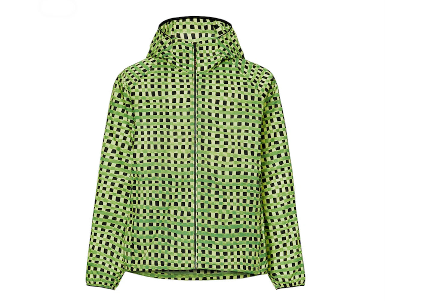 Uniqlo x MARNI Pocketable Check Parka (Asia Sizing) Dark Green