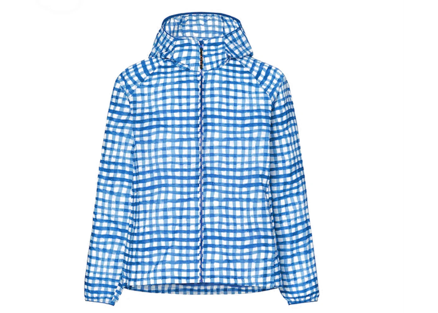 Uniqlo x MARNI Pocketable Check Parka Blue