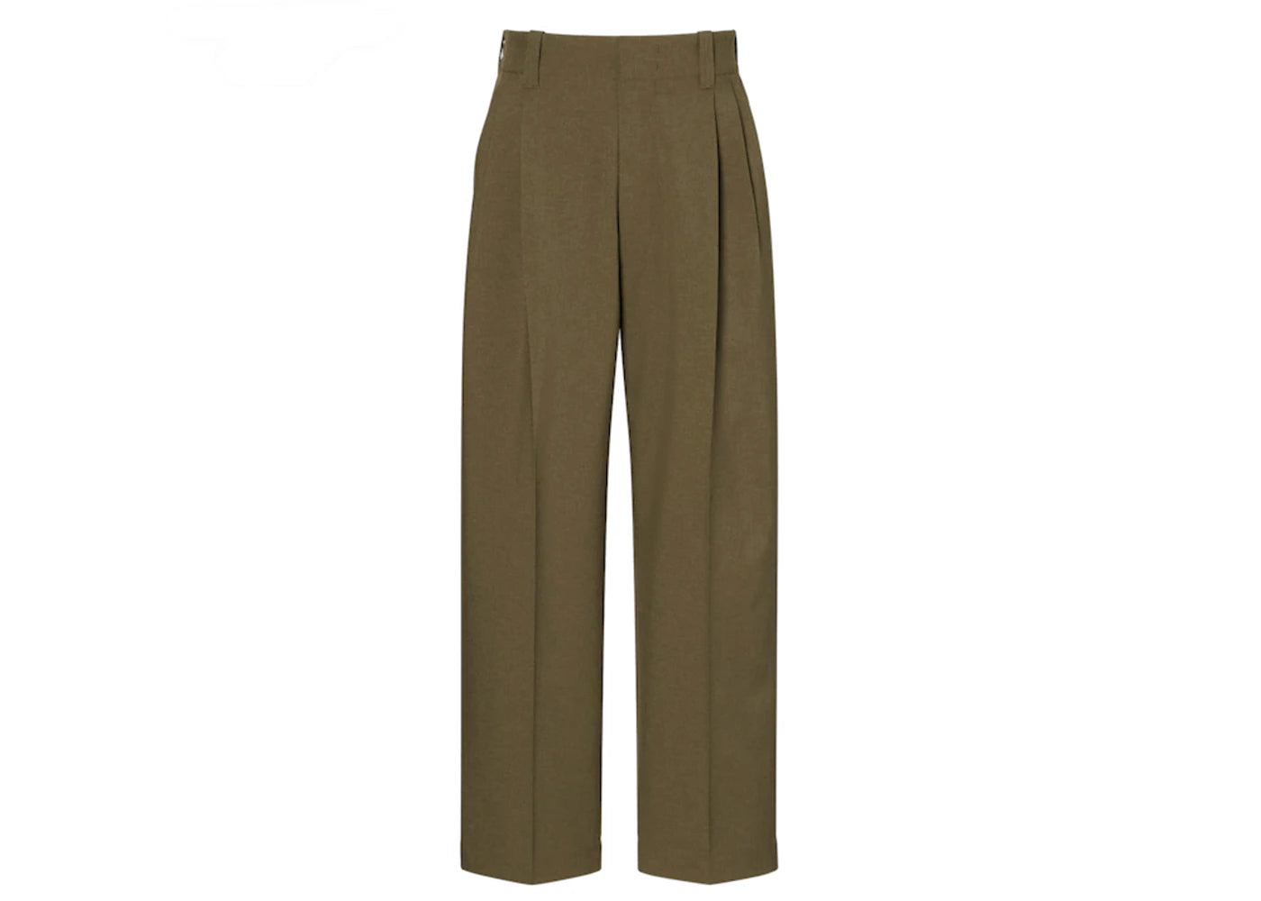 Uniqlo x MARNI Wide Fit Tuck Pants Olive