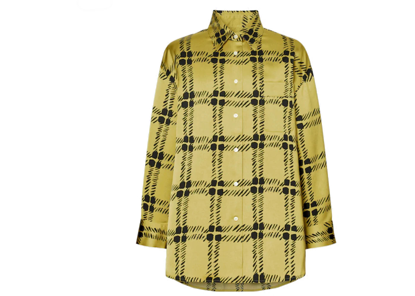 Uniqlo x MARNI Women's Oversized L/S Shirt (Asia Sizing) Mustard