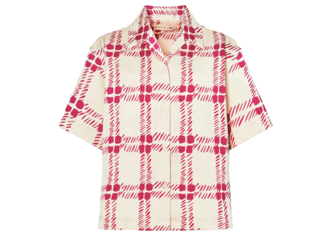 Uniqlo x MARNI Women's Oversized Open Collor Shirt Beige