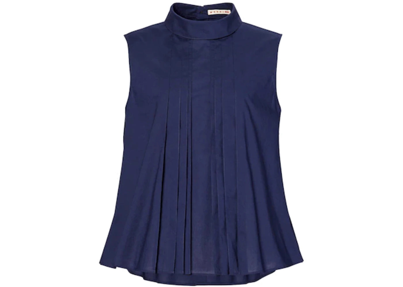 Uniqlo x MARNI Women's Tuck Blouse Navy